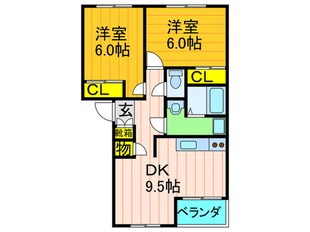 グランチェスタの物件間取画像